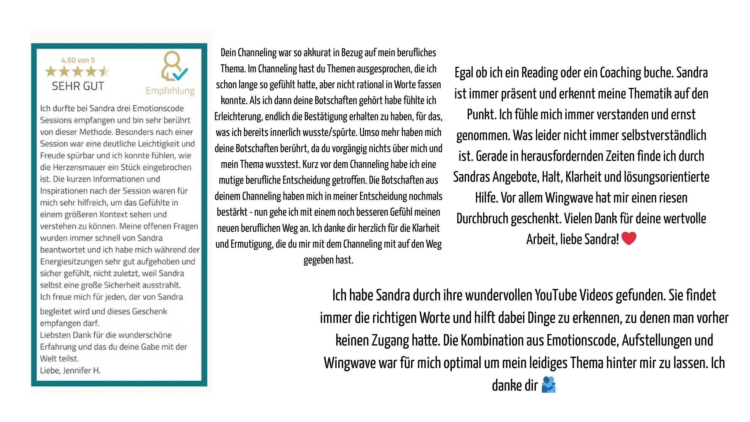 Coaching Bewertungen für Sandra Spindler