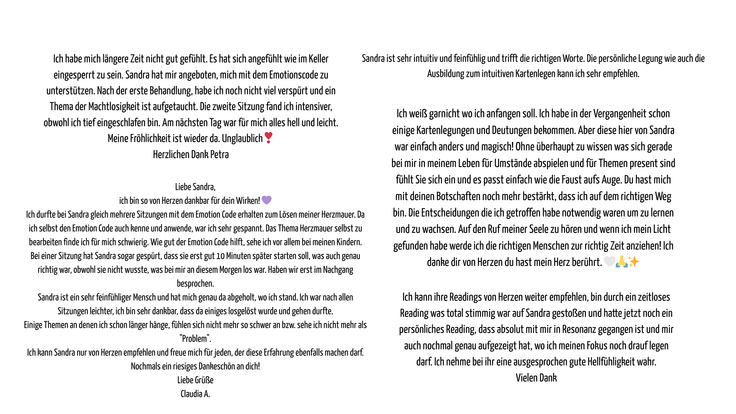 Coaching Bewertungen für Sandra Spindler