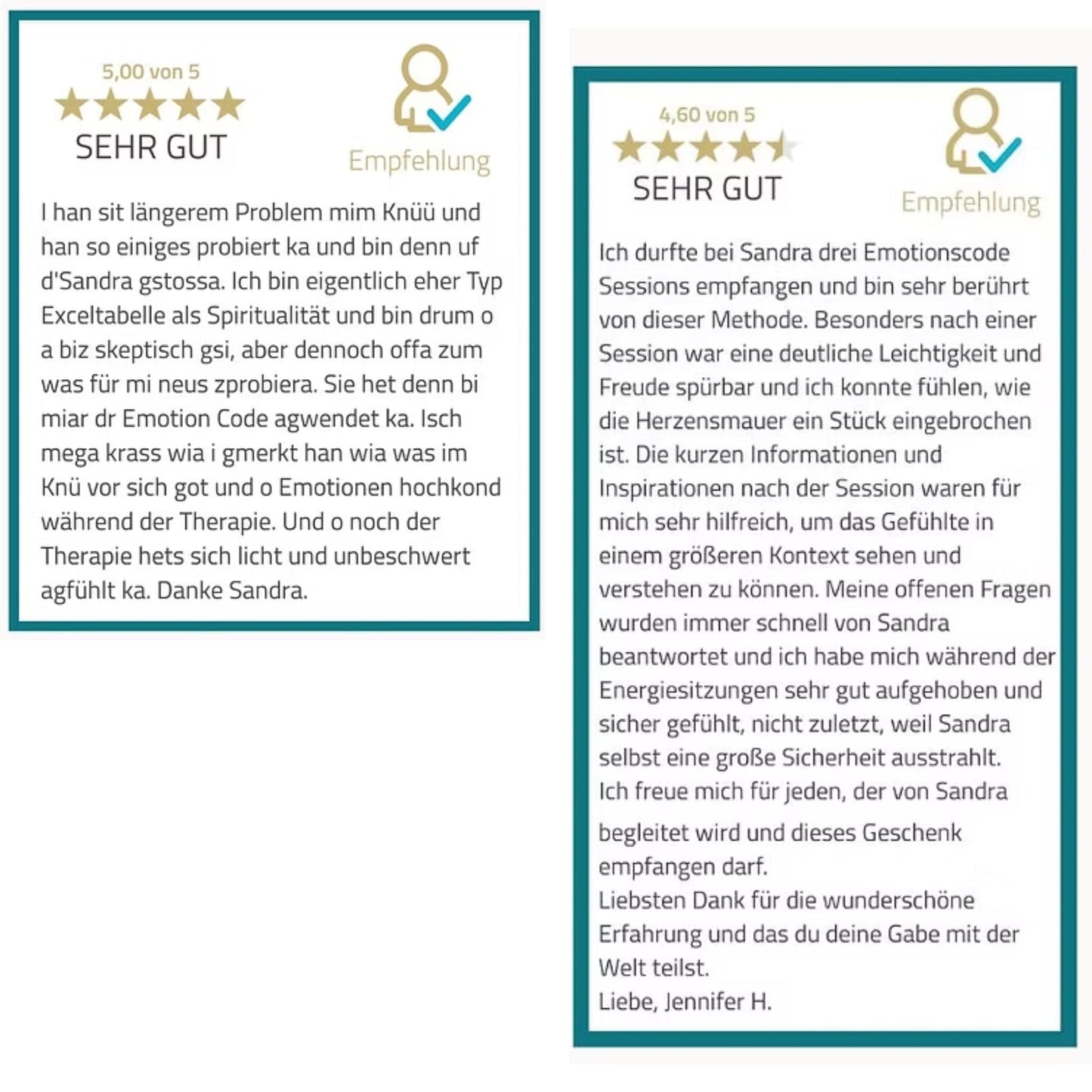 Emotionscode Bewertungen 2