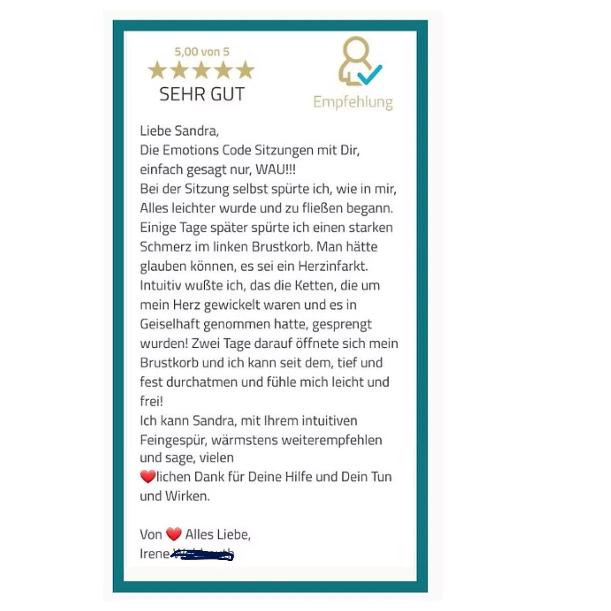 Emotionscode Bewertungen 3