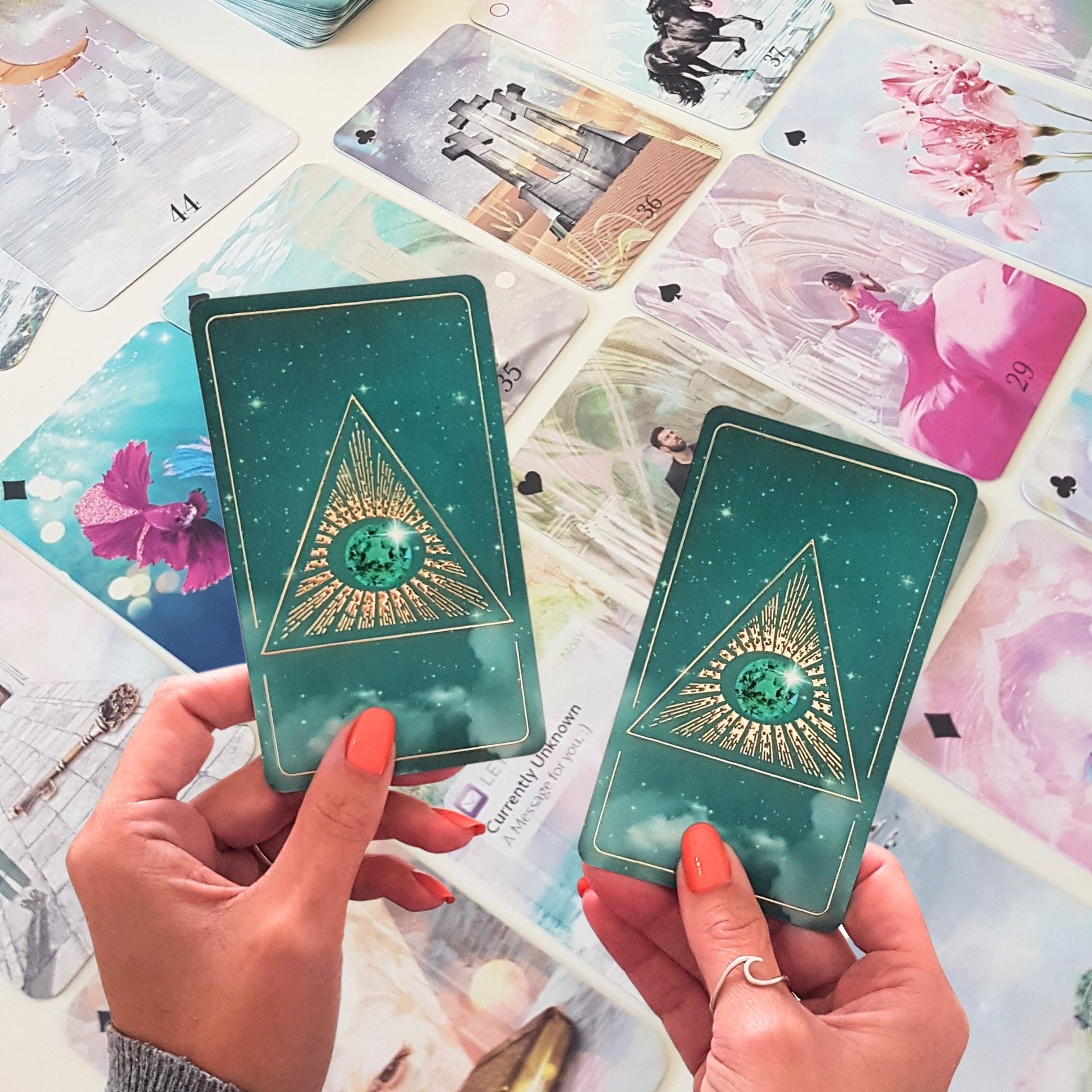 Gold Version Modern Light Lenormand